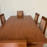 میز ناهار خوری چوب روس درجه یک