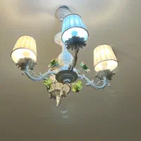 لوستر ۴شاخه درحدنو