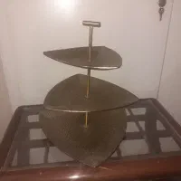 ظرف سه طبقه چرخشی شیرینی خوری|ظروف سرو و پذیرایی|اندیشه, شهرک کوثر|دیوار