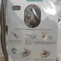 سرویس خواب لبه دار 6 تکه