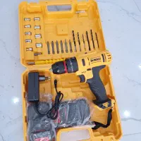 دلر چکشی شارژی گیربکسی DEWALT امریکایی دریل 36 ولت|ماشین‌آلات صنعتی|مشهد, رسالت|دیوار