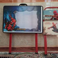 میز تحریر باکس دار تاشو همراه با صندلی تاشو