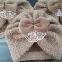 کلاه تدی دخترونه باپرداخت امن دیوار|کفش و لباس بچه|لنجان, |دیوار