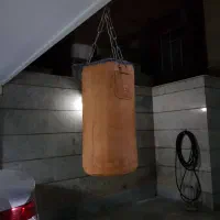 کیسه بوکس 80 سانت چرم اصل