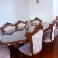 مبل و میز ناهار خوری با چوب راش