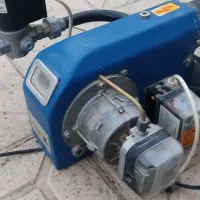 مشعل و دیگ دو جداره و تمام متعلقات موتور خانه