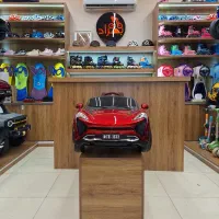 ماشین شارژی نیمه شاسی چهارموتوره طرح مک لارن