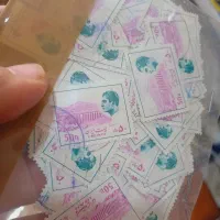 ۱۰۰۰ برگ تمبر دوران پهلوی|کلکسیون سکه، تمبر، اسکناس|تبریز, |دیوار