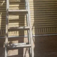 نردبان چوبی نقاشی|ابزارآلات|قم, نیروگاه|دیوار