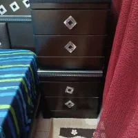 اینه قدی.میزتلویزیون تخت خواب دونفره.پرده.ظروف|حراج|تهران, فلاح|دیوار