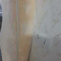 تخت خوابدفلزی دو نفره با تشک|تخت و سرویس خواب|زرند, |دیوار