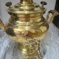 سماور ذغالی برنجی