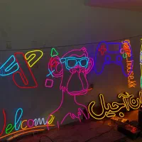 تابلو نئون و ال ای دی قیمت زیر کل ایران