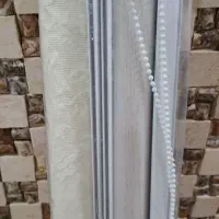 پرده مدل زبرا جنس پتینه باران