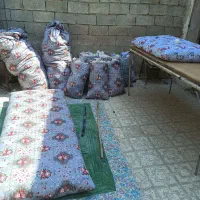 پنبه زنی و تشک دوزی جویبار حلاجی پنبه با دستگاه