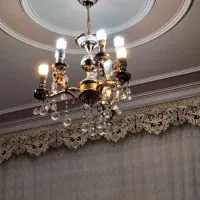 ۲عدد لوستر در حد نو. ۳شاخه