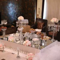 فروش ظروف سفره عقد نقره ای