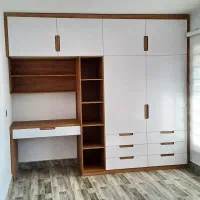 طراحی و اجرای صفر تا صد کابینت و کمد دیواری