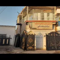 درب آهنی حیاط باغ ویلا گاراژ