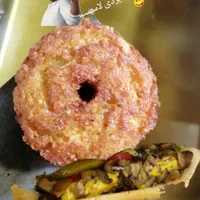 کارگر برای ساندویچی