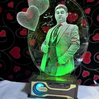 چراغ خواب سه بعدی کادو روز مرد روز پدر|چراغ خواب و آباژور|اصفهان, فجر|دیوار