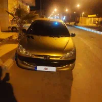 پژو 206 مدل 84 رنگ بژ