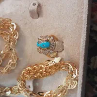 سرویس کارتیر با انگشتر ،طلا نیستن