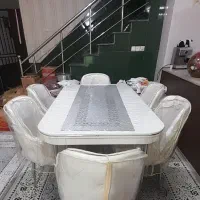 میز نهار خوری|میز و صندلی غذاخوری|شیراز, باهنر|دیوار