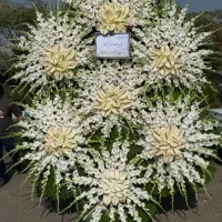 تاج گل های 7 تیکه  مراسمی بهشت زهرا