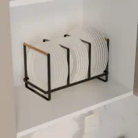 استند جا بشقابی افرا