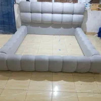 تخت خواب پفی|تخت و سرویس خواب|بناب, |دیوار