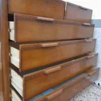 دراور چوبی  و کمد جالباسی  چوبی در حد نو|جاکفشی، کمد، دراور|مرند, |دیوار