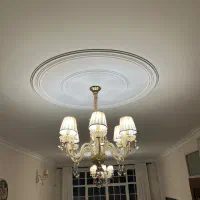 لوستر کریستالی ۶ شاخه دو عدد با دیوار کوب