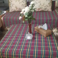 سفره و رانر نخ پنبه سنتی یزدی|سفره، حوله، دستمال آشپزخانه|همدان, |دیوار