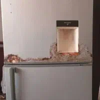 رنگ یخچال واجرایی پوسیدگی|خدمات پیشه و مهارت|ساری, |دیوار