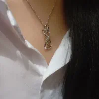 گردنبند بدلیجات رنگ ثابت گوشواره دستبند