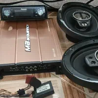 سیستم ماشین ضبط پایونیر 9450.آمپلی4کانال وکابل|قطعات یدکی و لوازم جانبی|قم, بنیاد|دیوار