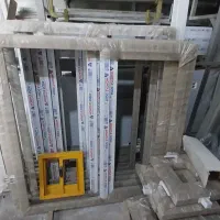 فروش پنجره های pvc و درهای چوبی خاص|مصالح و تجهیزات ساختمان|خمام, |دیوار