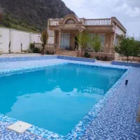 ویلا استخر دار.باغدایی قلعه سنگی