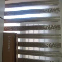 پرده زبرا سالم و تمیز