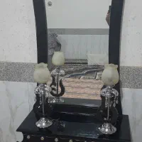 آینه شمعدان همراه با میز|صنایع دستی و سایر لوازم تزئینی|اصفهان, هفتون|دیوار