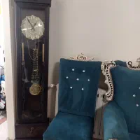 ساعت ایستاده تمام چوب