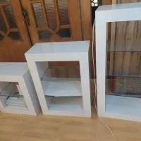 پکیج اقتصادی تخت کودک و ۳ عدد دکور/باکس سفید