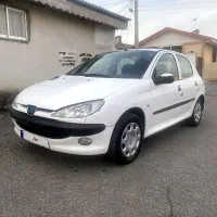 پژو ۲۰۶ تیپ ۲ سفید مدل ۹۱