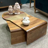 جلومبل و عسلی مدرنا روکش راش|مبلمان خانگی و میز عسلی|رشت, رودبارتان|دیوار