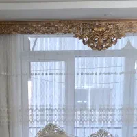 پرده تور خامه دوزی  فروش  فوری