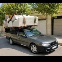 اریسان بار وانت ۲۴ ساعته بیرون شهری و درون شهری