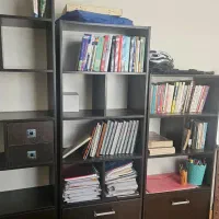 کتابخانه ۳ تیکه|کتابخانه، شلف، قفسه‌های دیواری|تهران, ستارخان|دیوار