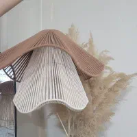 لوستر مکرومه و آباژور|لوستر و چراغ آویز|مشهد, فارغ التحصیلان|دیوار