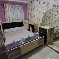 تخت خواب دونفره|تخت و سرویس خواب|املش, |دیوار